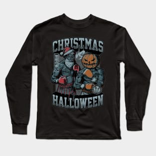 Christmas vs Halloween Long Sleeve T-Shirt